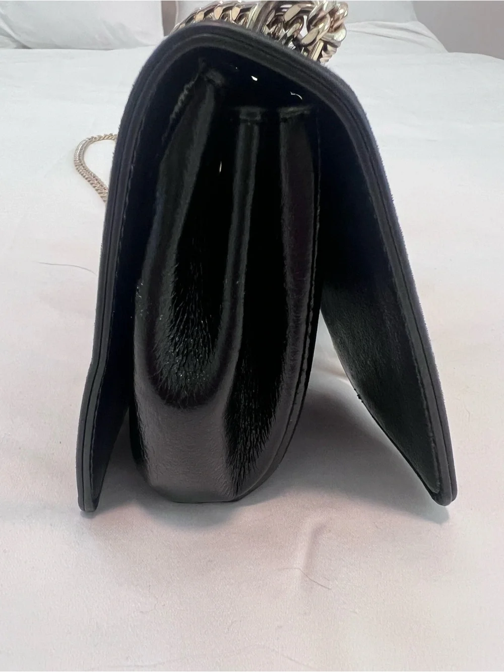 Express - Black Velvet Purse